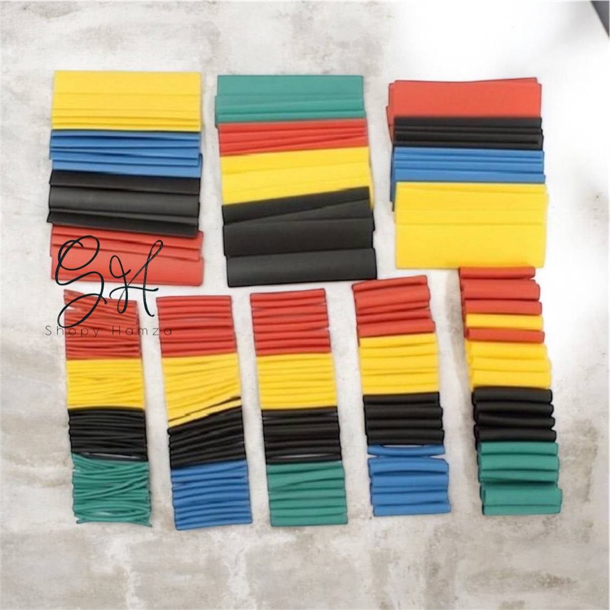 Gaines Thermorétractables Multi-Couleurs - Toutes Tailles